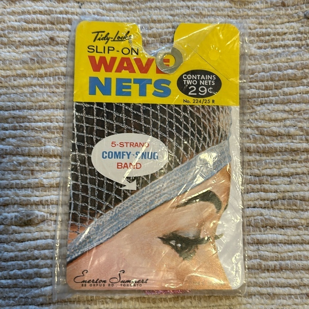 Slip on wave nets from the 70s Brand new in package